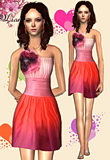 Valentines Day Flower Dress
