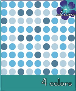 Dotted pattern in 4 colors - you can use it for fashion, bedding and decor! See the alternate colors for more combinations!
