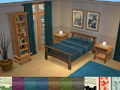 free sims 2 downloads - Bed Suite & Bookshelf 