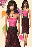 Valentines Day Lace Dress