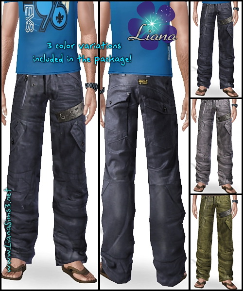 Package format! G-Star Scuba Elwood Record Jeans for men, available with 3 included color variations!