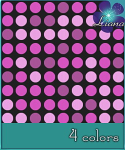 Dotted pattern in 4 colors - you can use it for fashion, bedding and decor! 