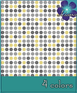 Small dots pattern in 4 colors - you can use it for fashion, bedding and decor!