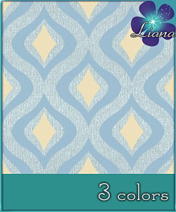 Waves pattern in 3 colors - best suited for wallpapers and floors!