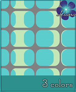 Pattern in 3 colors - best suited for wallpapers and floors! See the alternate colors for more combinations!
