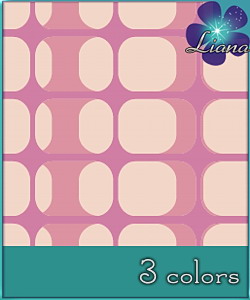 Pattern in 3 colors - best suited for wallpapers and floors!