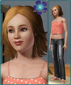Clara Spencer - sims3 model - young adult female