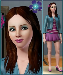 Sylvia Brown - sims3 model - young adult female