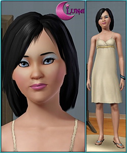 Sun Kyeon - sims3 model - young adult female