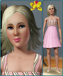Alison Jane - sims3 model - young adult female