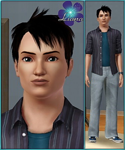 Daniel Brown - new sims 3 model - young adult male!