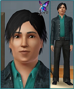 Chris Cadwell - sims3 model - young adult male