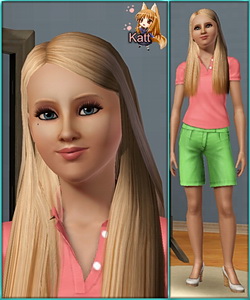 Mandy Birch - sims3 model - young adult female
