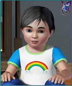 Raul Anthony - sims3 model - toddler boy