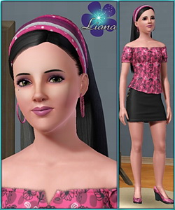 MaryLee Moore - new sims 3 model - young adult female!