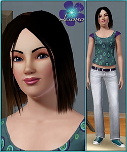 Ellie Moore - new sims 3 model - young adult female!