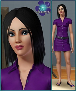 Kristen Tyler - new sims 3 model - young adult female!
