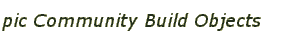 pic Community Build Objects